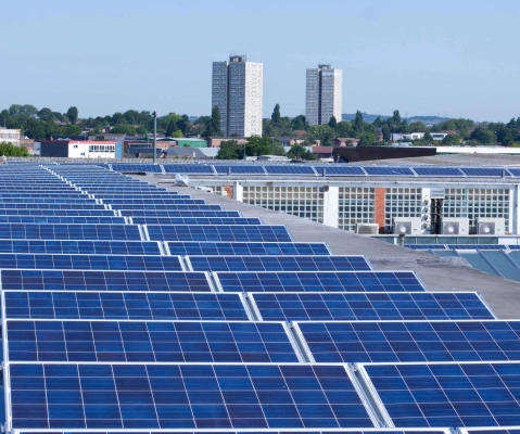 Commercial & Industrial Solar Electric Systems & Services in Macon